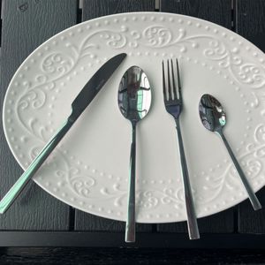Set Cubiertos Silver 20 Piezas