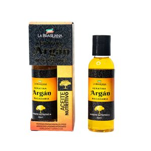 Aceite Capilar Nutritivo De Argán La Brasiliana 60Ml