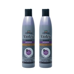 Shampoo Matizador Violeta La Brasiliana 250Ml x 2Unids