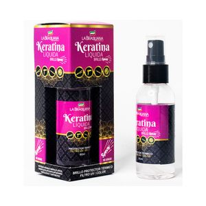 Spray Protector Térmico De Keratina La Brasiliana UV Color 60Ml