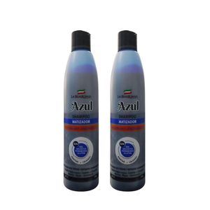 Shampoo Matizador Azul La Brasiliana 250Ml x 2Unids