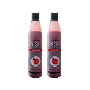 Shampoo Matizador Rojo La Brasiliana 250Ml x 2Unids