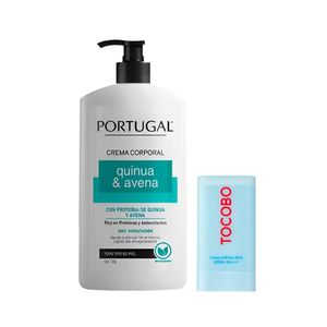 Crema Corp Portugal Antioxidante 700Gr + Protector Solar En Barra Tocobo SPF 50+++