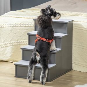 Escalera para Mascotas Isami Gris R&R MUEBLES
