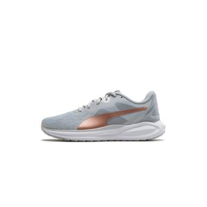 Zapatillas Puma Twitch Runner Metallic 378548 02 Original Color Gris Para Mujer