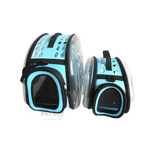 Transportador Portatil de Perro y Gato en Celeste Y+Agendita