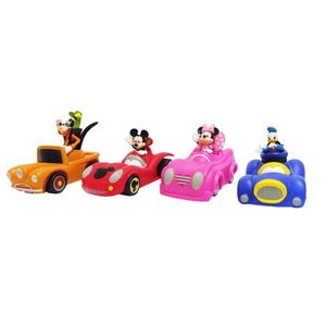 Set de Figuras Articulables  Mickey y Minnie Platinado