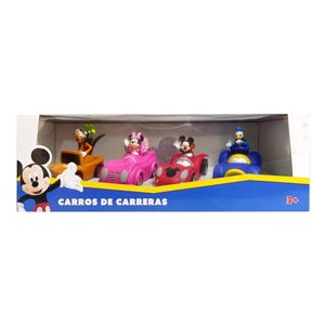 Set de Figuras Articulables  Mickey y Minnie Platinado