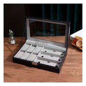 Organizador Chic de Cuero Sintetico en Negro Y+Stickers