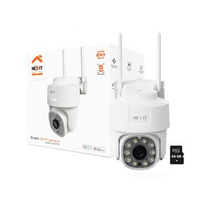Cámara PTZ Wifi Next NHC-OP10 5MP Zoom 6X Audio 2 vías Reflector RJ45  SD 64GB