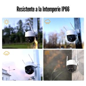 Cámara WiFi IMOU Cruiser SE+ 3MP IPC-K7C-3H1WE 2K H.265 - Blanco