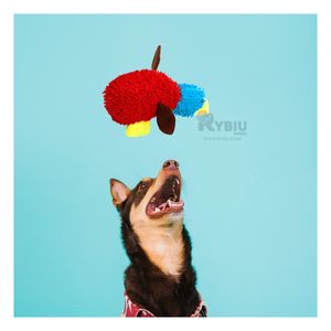 Juguete en Forma de Pato Marron con Rosado Y+Papel de Regalo