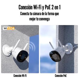 Cámara WiFi IMOU Bullet 3 5MP S3EN-5M0WE 3K IP67 - Blanco