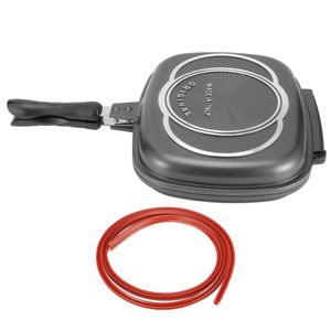 Sartén Grill Doble Cara Antiadherente Negro 40cm