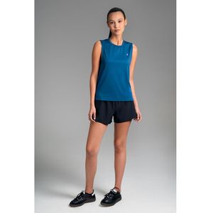 Polo Deportivo Sin Mangas para Mujer Oil Blue
