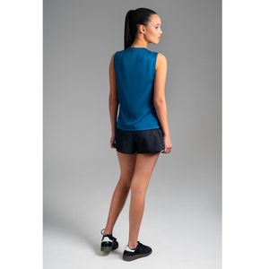 Polo Deportivo Sin Mangas para Mujer Oil Blue