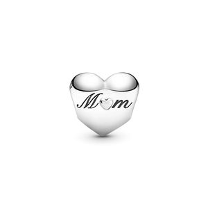 Charm Pandora Original para Mujer Corazón de Mamá 799364C00 en Plata 925 - Sanllo
