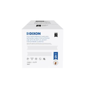 Rollo Cable Utp Cat 6 dixon por caja Serie 9067 Exterior 305m