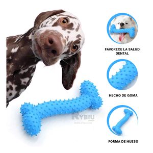 Juguete Estimulador de Dientes Celeste Y+Papel de Regalo