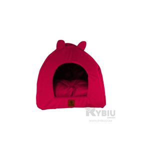 Cama de Perrro Iglu Talla S en Rojo Y+Papel de Regalo