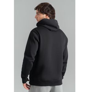 Polera con Capucha para Hombre Black