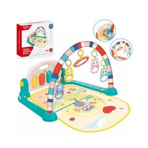 Gimnasio de bebe con Piano Musical Búho HE0650 Verde
