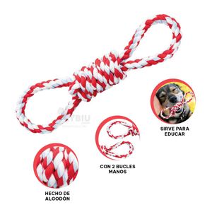 Cuerda Facil de Usar y Didactica en Rojo Y+Papel de Regalo