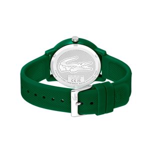 Reloj Analogo Lacoste Original 2011170 Color Verde con Correa de Silicona para Hombre