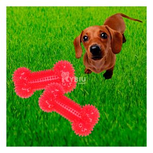 Set Practico para Perro en Color Rojo Y+Papel de Regalo