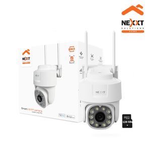 Cámara PTZ Wifi Next NHC-OP10 5MP Zoom 6X Audio 2 vías Reflector RJ45  SD 128GB