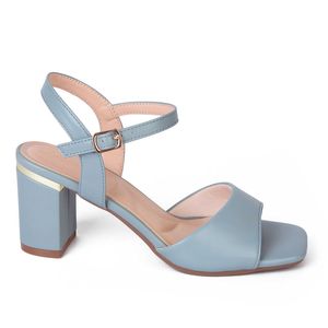 Sandalia Cuña Moda Mujer 8024 AZUL