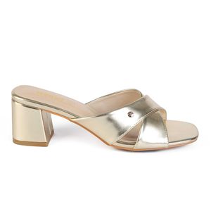 Sandalia Cuña Moda Mujer 8044 DORADO
