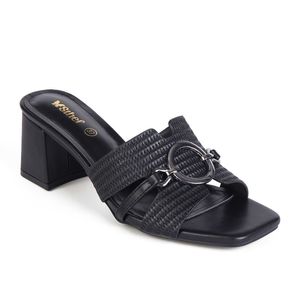 Sandalia Cuña Moda Mujer 8045 NEGRO