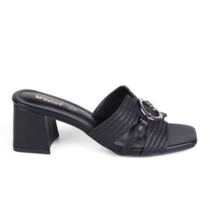 Sandalia Cuña Moda Mujer 8045 NEGRO