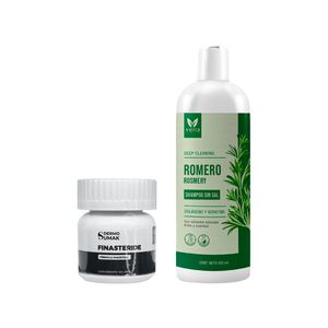 Finasteride 1mg X 60 Capsulas + Shampoo Romero Vena 500ml