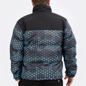 Ropa Kenny Casaca Negro Con Celeste