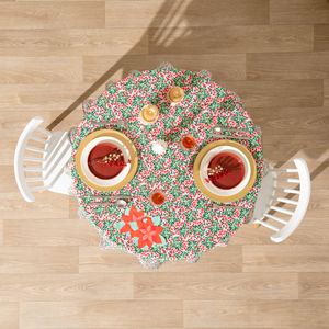 Mantel Poliéster con Estampado Navideño