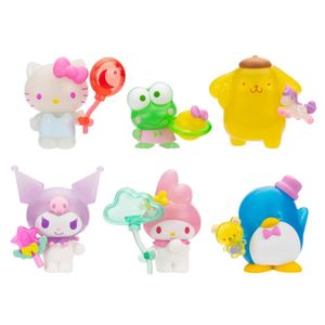Pack X6 Figuras Hello Kitty&Friends