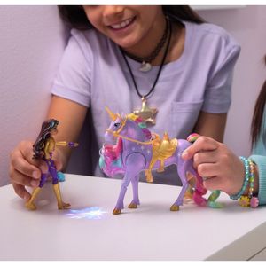 Set Muñeca Unicorn Con Luces