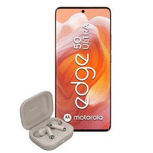 Celular Motorola Edge 50 Ultra 6.7" 12GB RAM 512GB Naranja + Motobuds