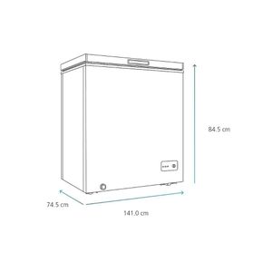 Congelador Mabe CHM200PB3 Horizontal 198L Blanco