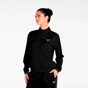 Buzo Deportivo Reebok Para Mujer Stellar Tricot Tr Apptk010 Negro