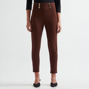 Leggins Zafin Mujer Botones