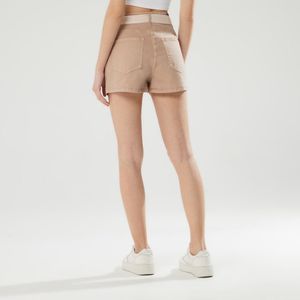 Short Mujer Paper Belt Hypnotic