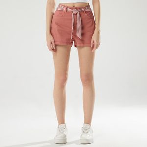 Short Mujer Paper Belt Hypnotic