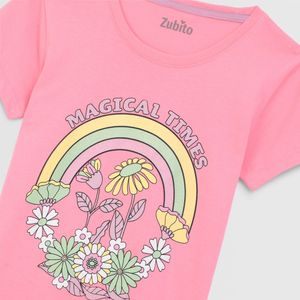 Polo Manga Corta Para Teen Niña Zubito Basic Jer