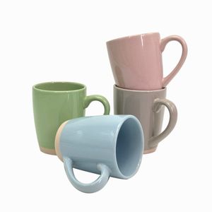 Set X4 Mugs Duo Tone