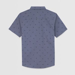 Camisa Para Teen Niño Aereal Mini Print Manga Corta