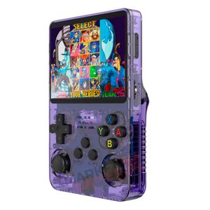 Consola Videojuegos Portátil R36S 128GB Violeta