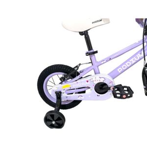Bicicleta Podium Para Niño Odysseus Aro 12" Morado